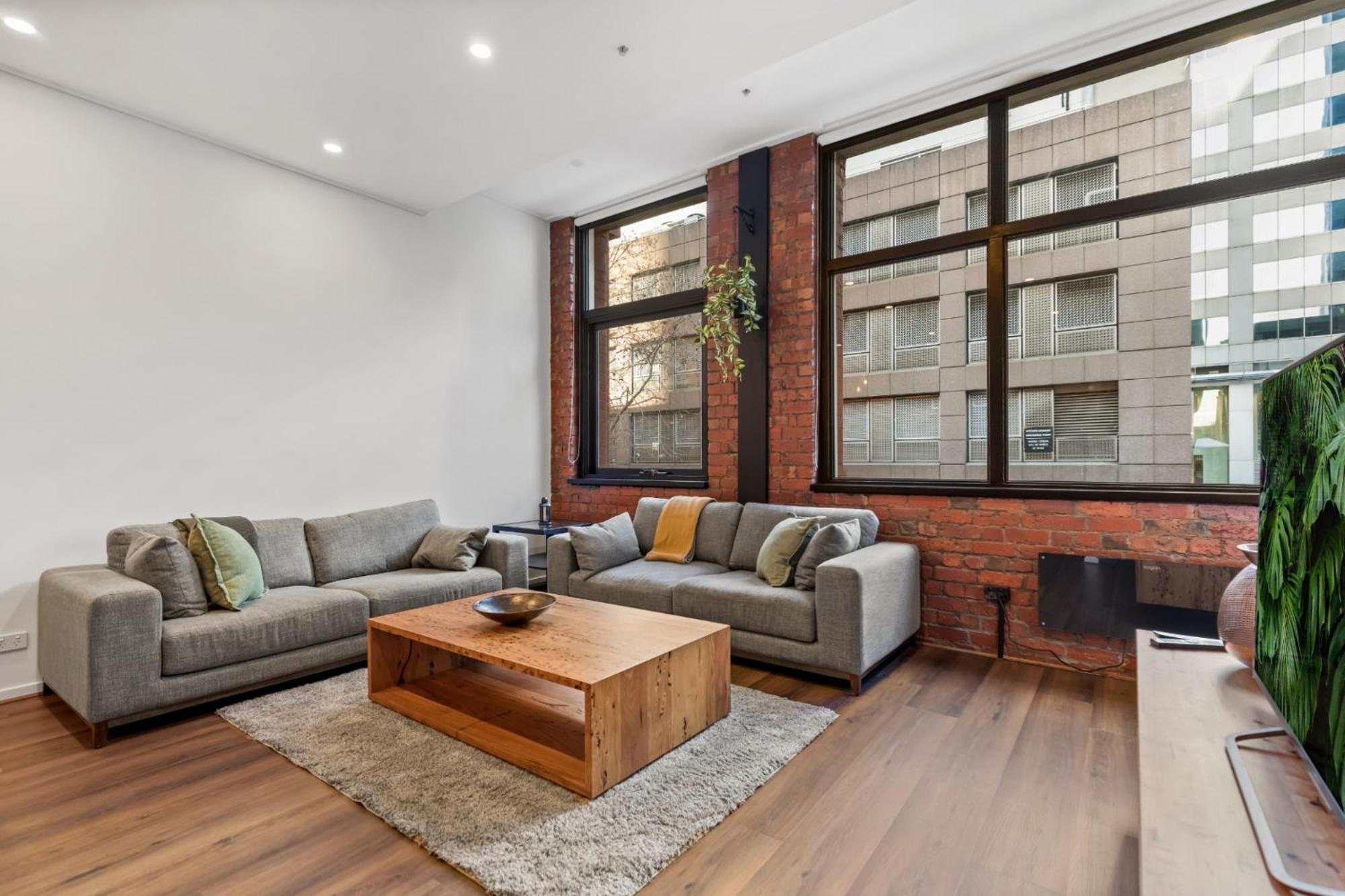 1-Bed Warehouse Conversion In Melbourne Cbd公寓 外观 照片