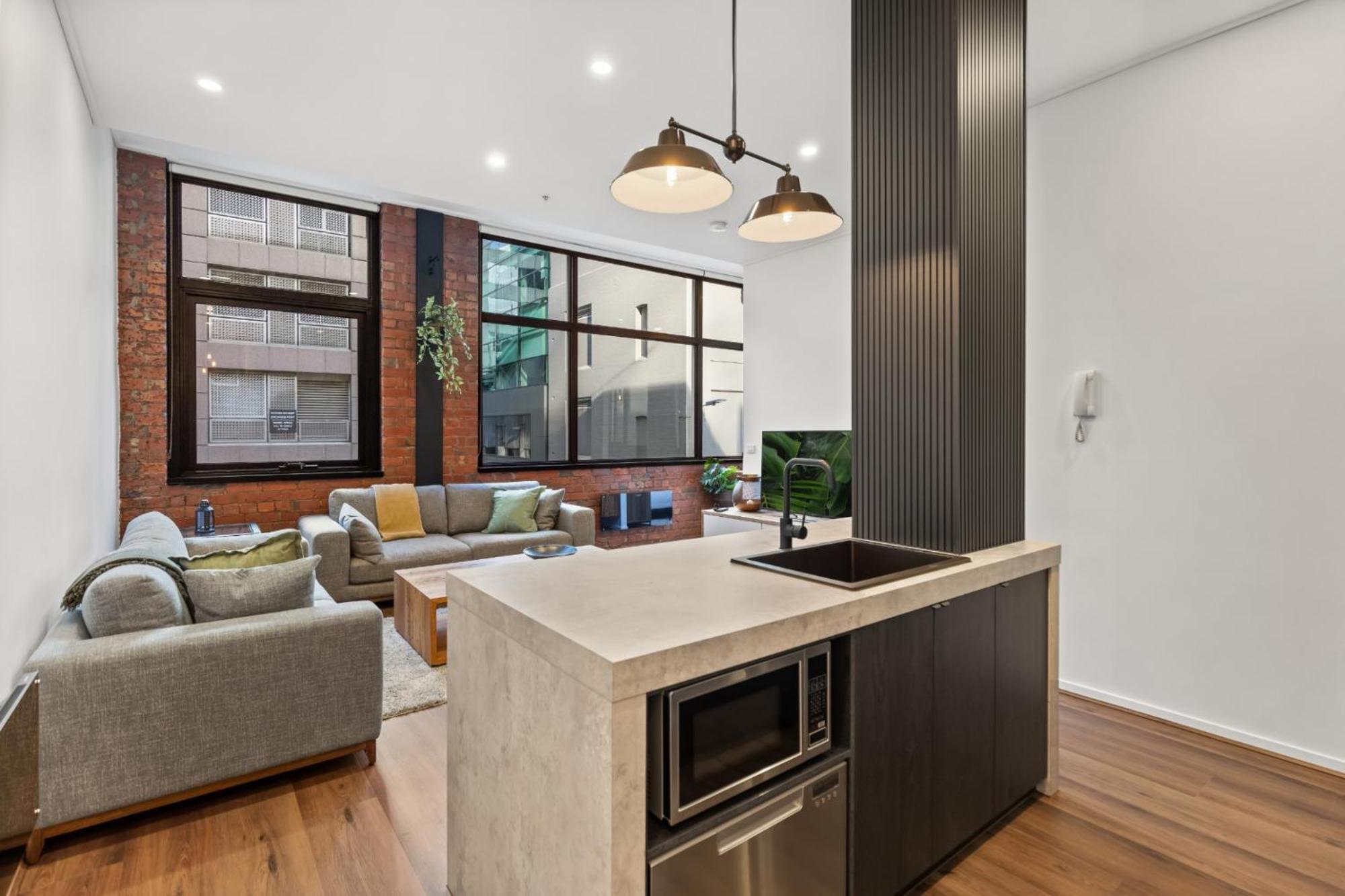 1-Bed Warehouse Conversion In Melbourne Cbd公寓 外观 照片